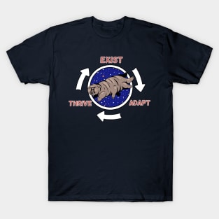 Tardigrade Exist Adapt Survive T-Shirt